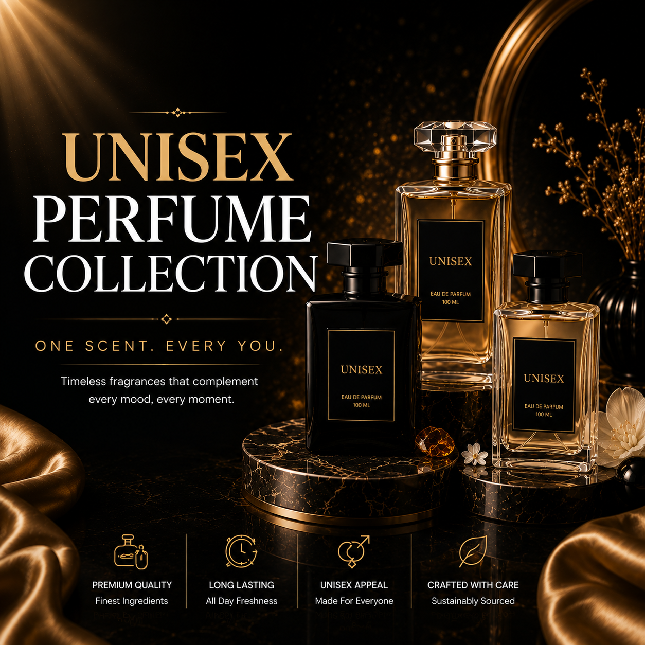 Unisex perfume collection